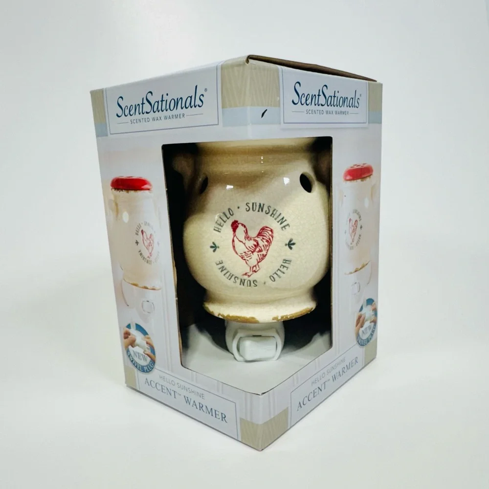 ScentSationals Accent Wax Warmer - Hello Sunshine, New in Box (Unopened)
